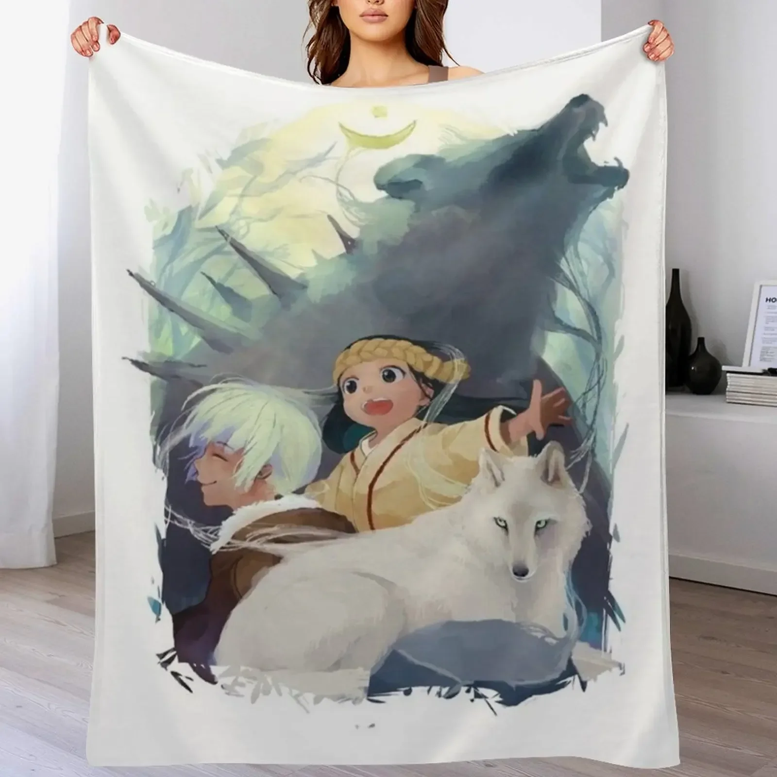 Fumetsu no Anata e Fushi - To Your Eernity Throw Blanket косплей аниме теплые одеяла