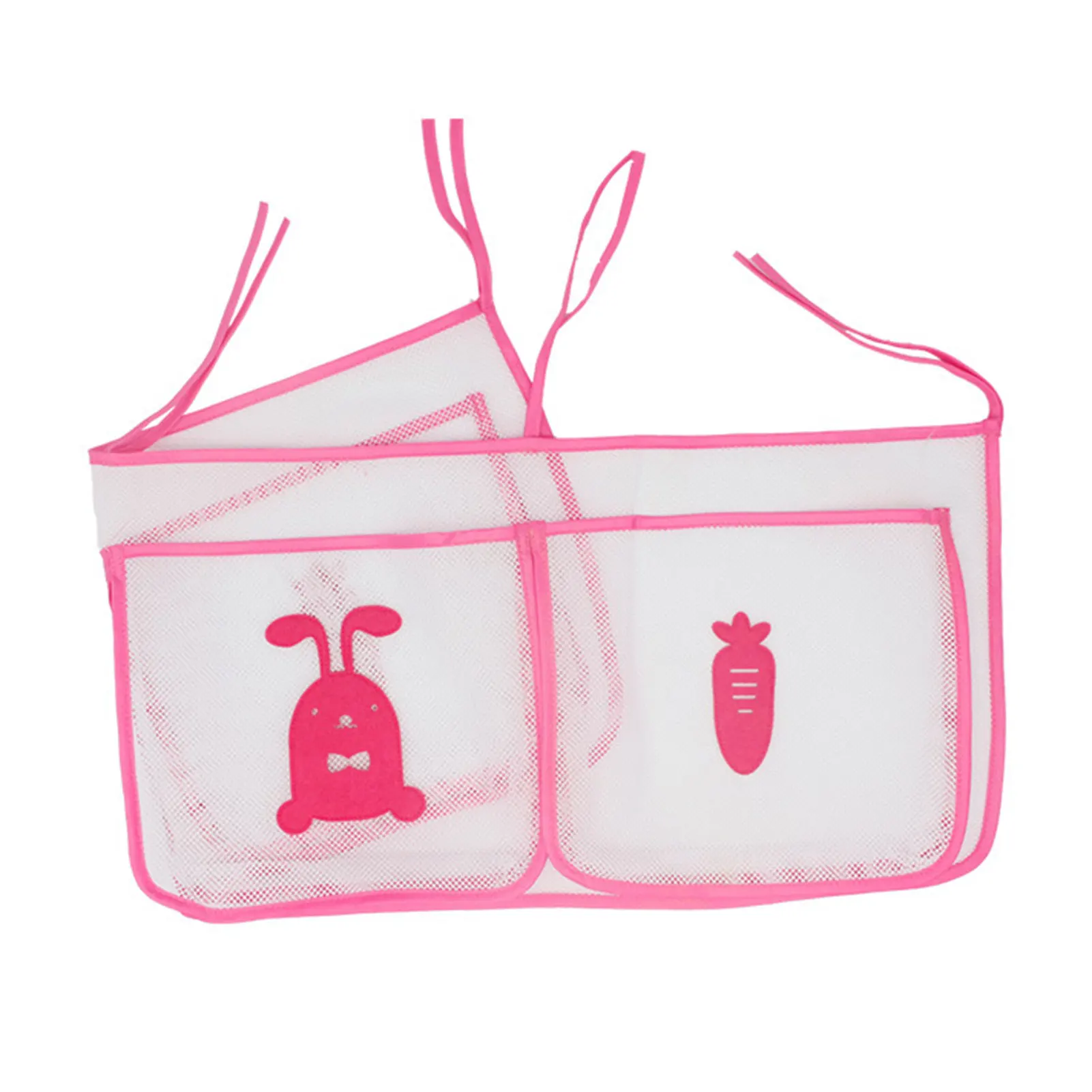 

Подгузники для детской кроватки, многофункциональные подгузники из сетчатой ткани, с 3 отдельными карманами, с мультяшным дизайном, для дом...