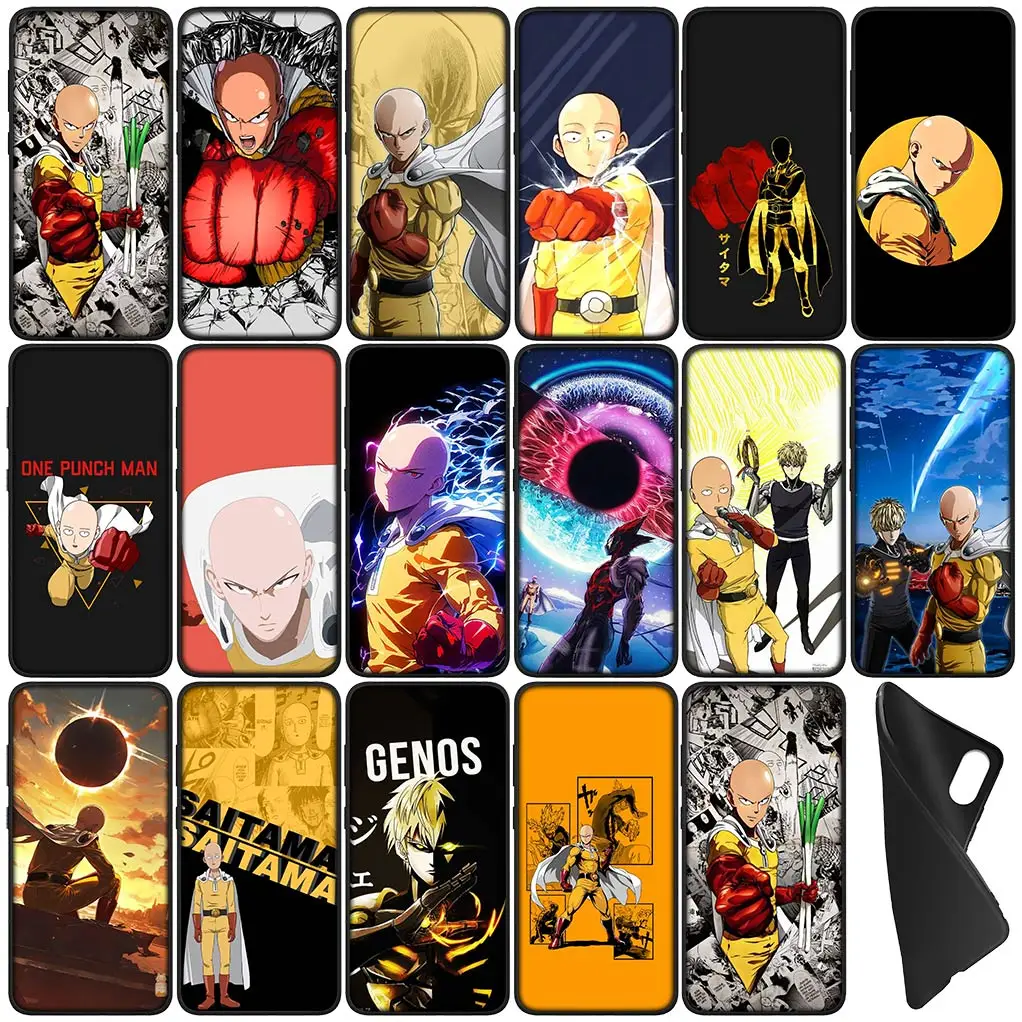 Чехол для телефона с рисунком One Punch Man Samsung Galaxy A06 A16 A13 A71 A21S A22 A73 A42 A11 A02 A70 A72 A03s