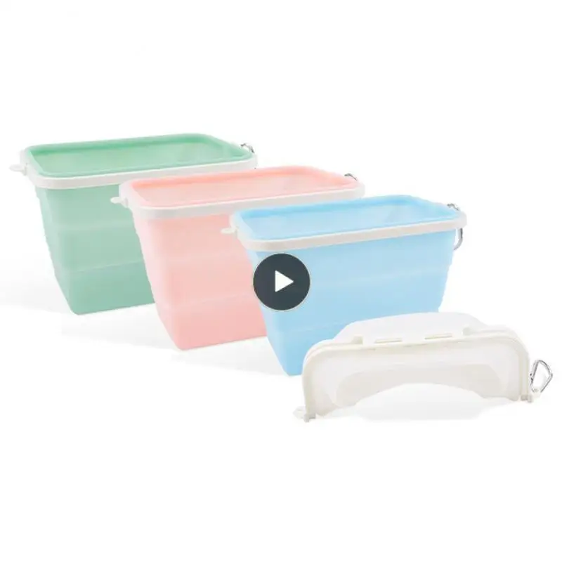 

Multi-role Fridge Organizer Silicone Refrigerator Storage Box New Type Fashion Fresh Vegetable Fruit Boxes Durable Collapsible