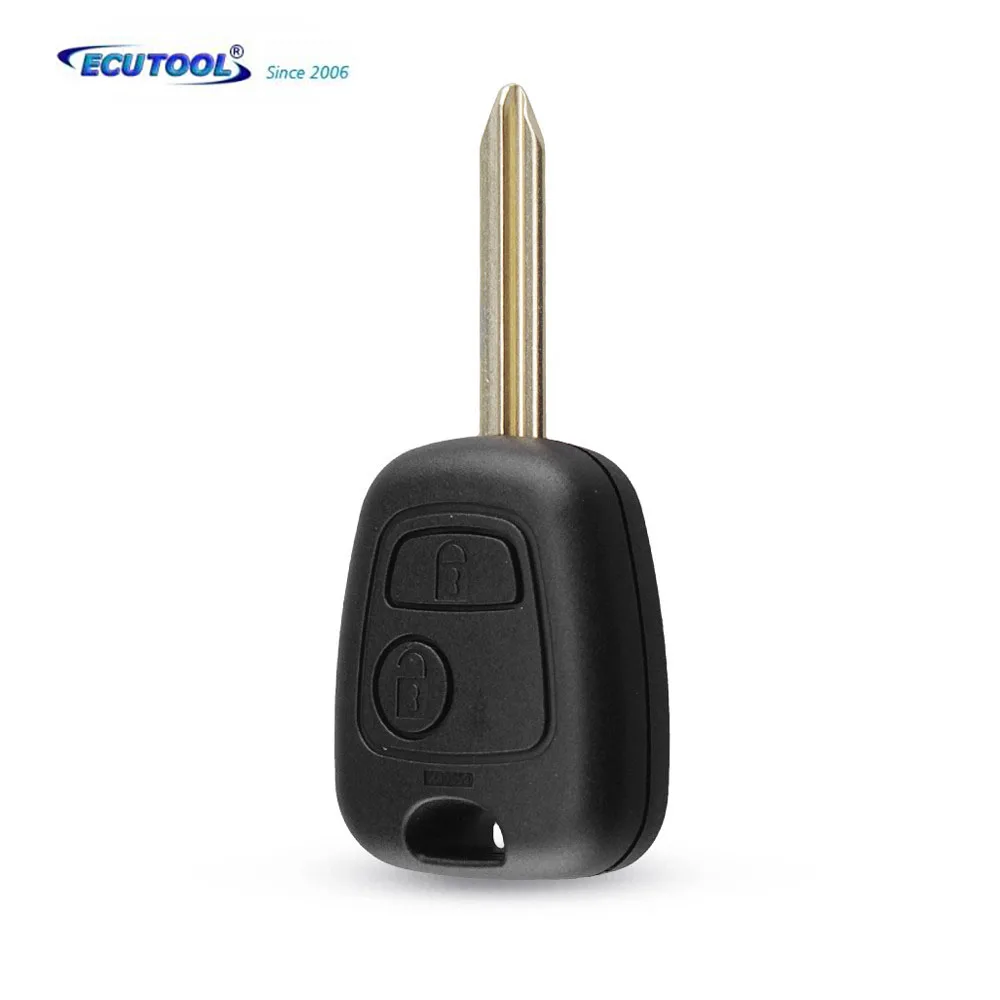 

2 Buttons Remote Car Key Shell Case Fob Fob For Peugeot Partner Expert Boxer SX9 Blade