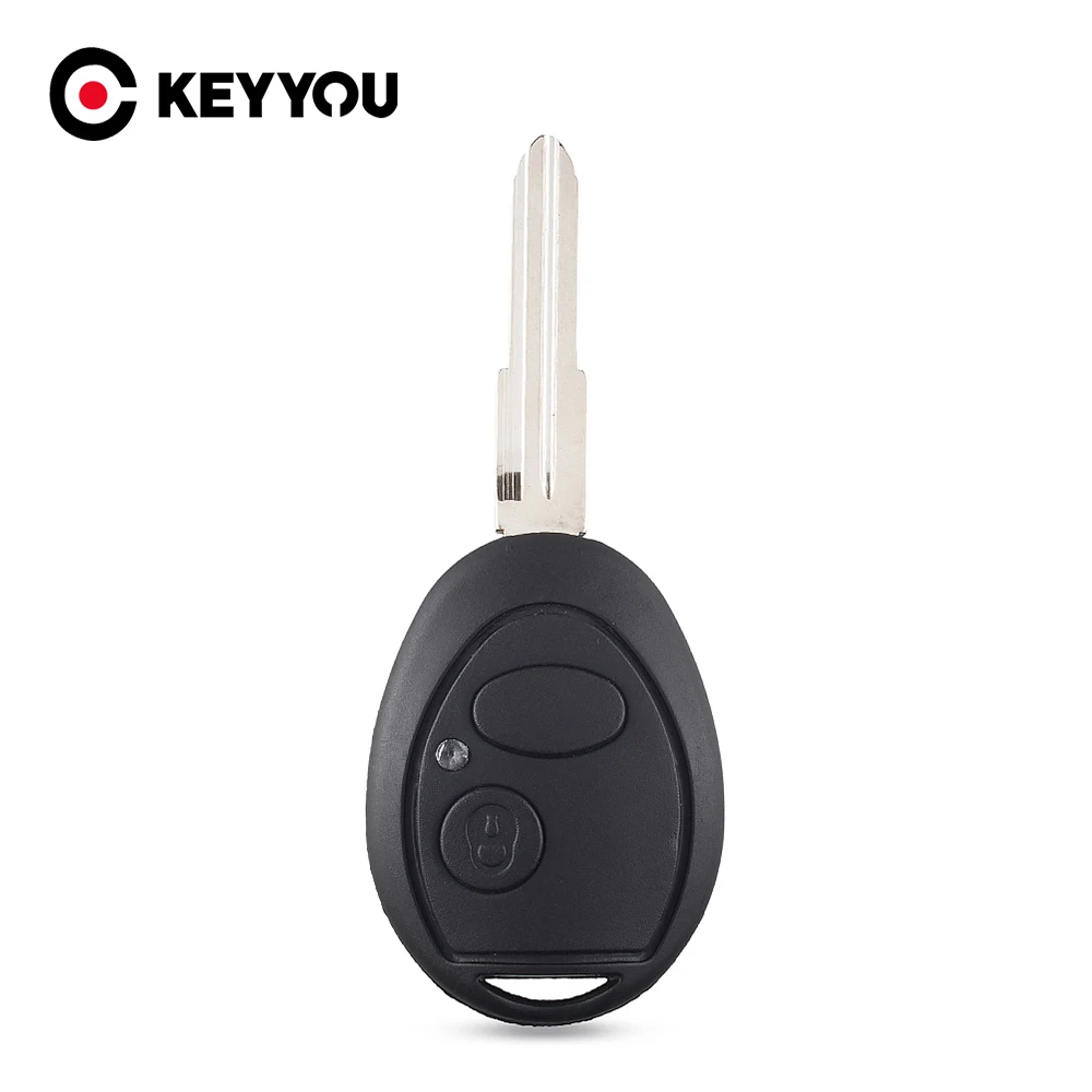 

Чехол-брелок для ключей KEYYOU с 2 кнопками чехол с необработанным лезвием для Land Rover для Rover 2