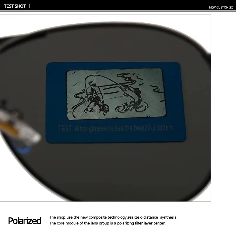 Солнцезащитные очки-авиаторы поляризационные для мужчин и женщин роскошные