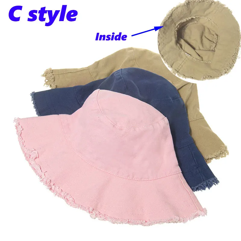 Панама двусторонняя для мужчин и женщин шляпа в стиле хип-хоп со шнуровкой