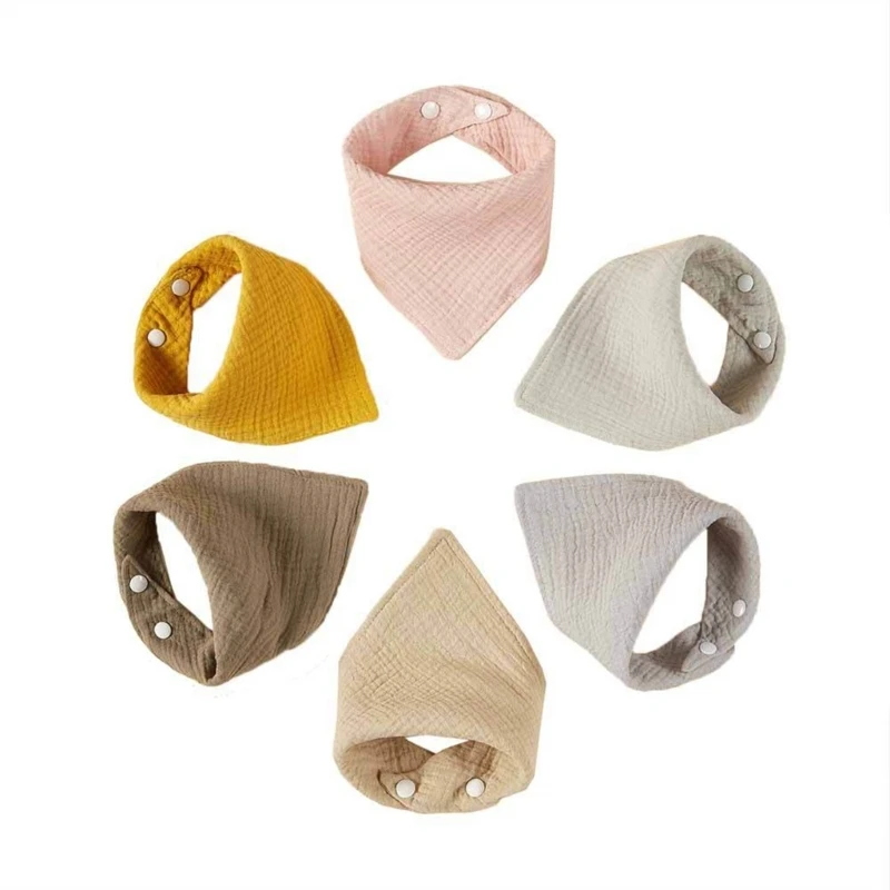 

6 шт., Слюнявчики для кормления новорожденных