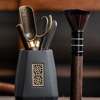 kung fu tea brushes cleaning creative tea ceremony brushes wood handle professional tea bowls kitchen accessories