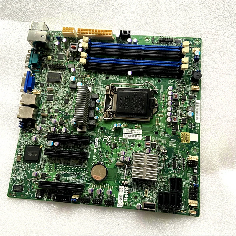 Совершенно новая Оригинальная Серверная материнская плата для супермикро X9SCL-F 1155, Отличный тест C202, хорошее качество