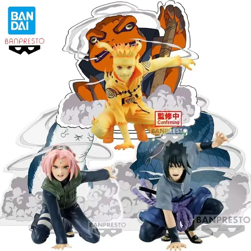 

[В наличии] Bandai BANPRESTO Naruto Shippuden, панельные очки удзумаки, Учиха, Саске, Haruno, Сакура, аниме фигурка, модель, игрушка в подарок