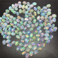 2 natural opal loose stones oval gemstone origin australia