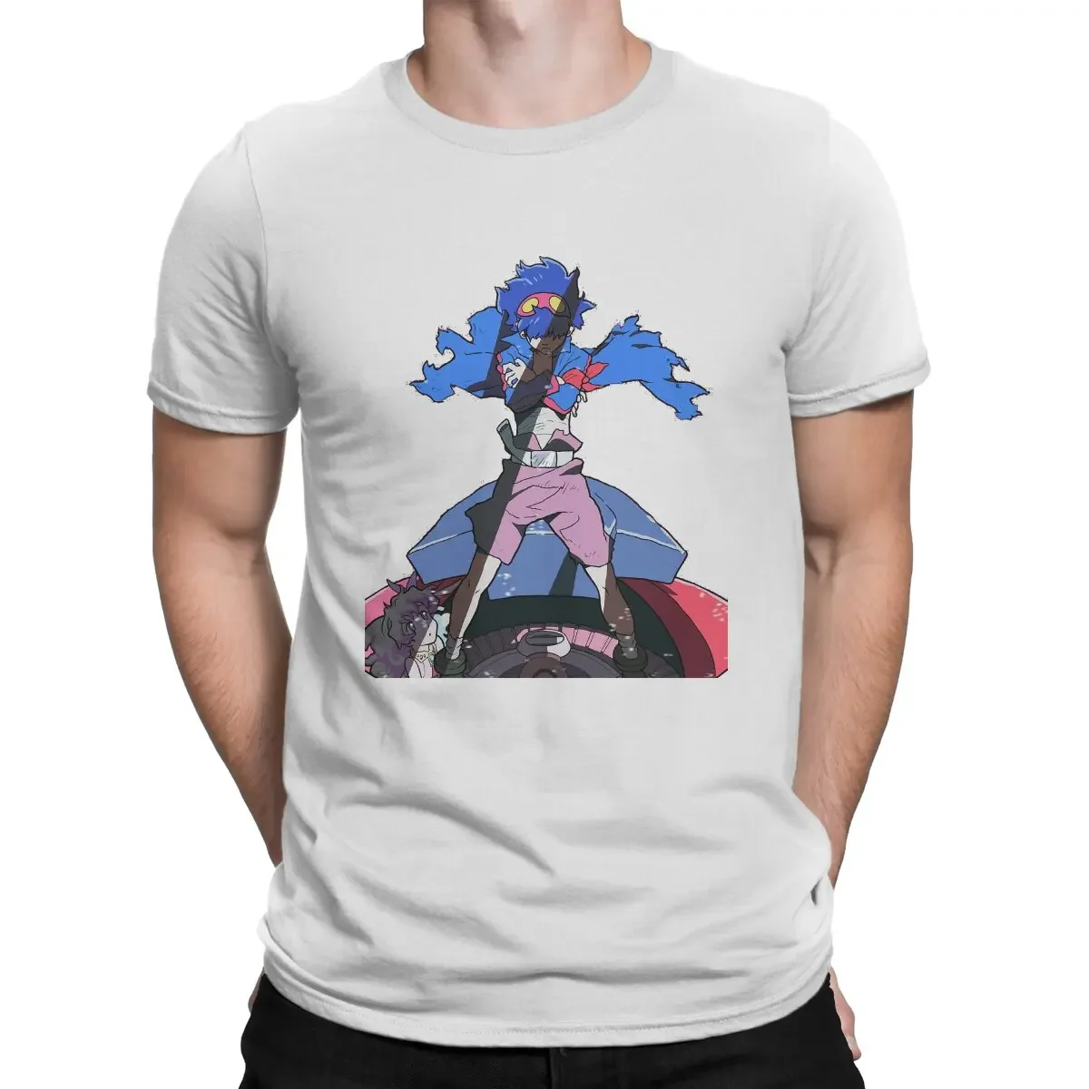 Футболка мужская с круглым вырезом тенниска из чистого хлопка майка коротким