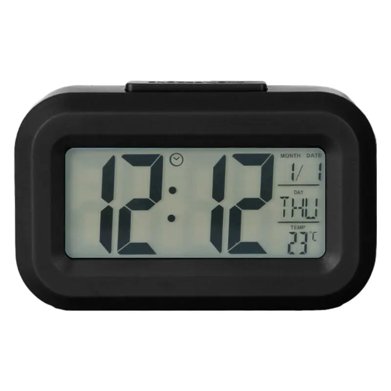 

Цифровой будильник с календарем и термометром