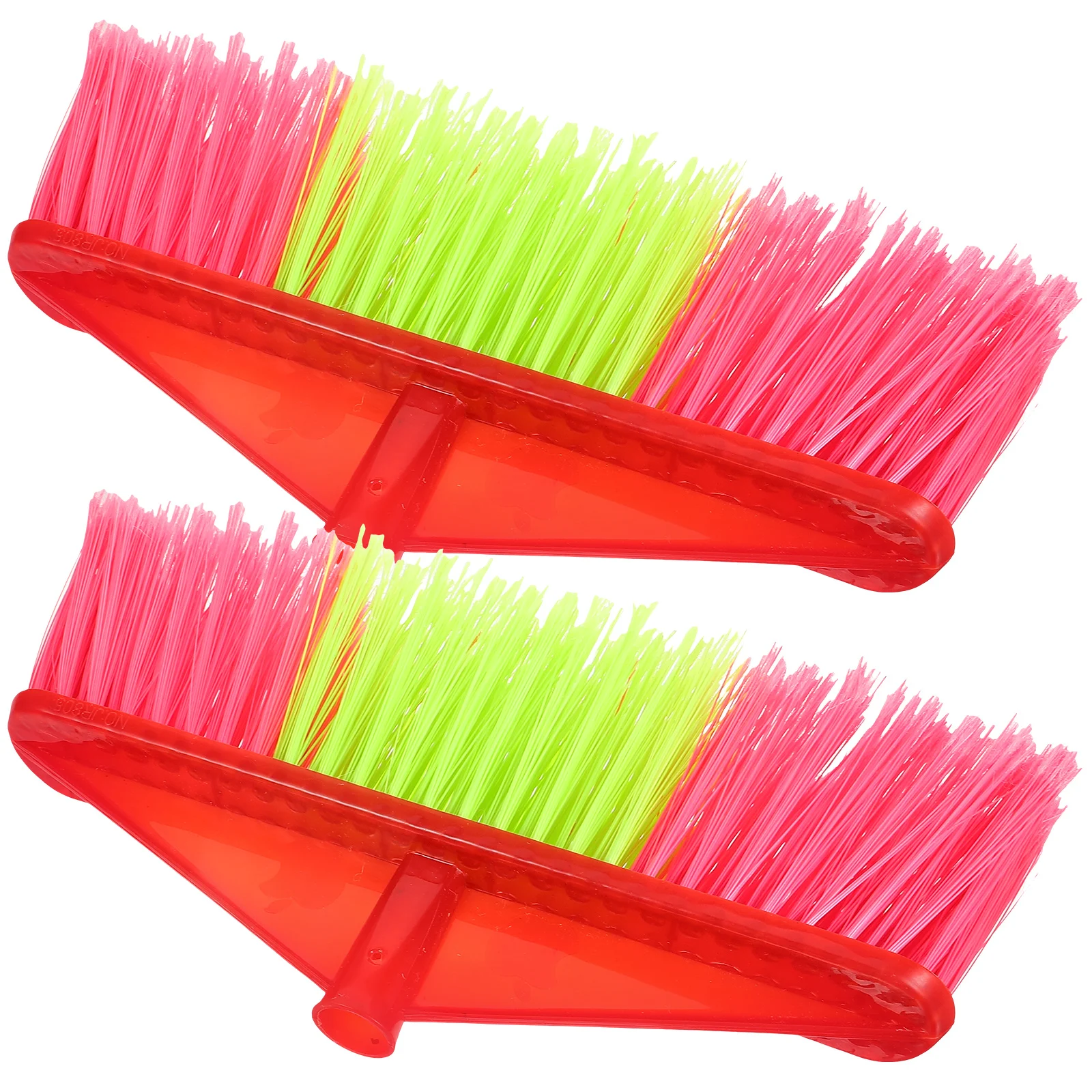 

2 Pcs Broom Head Home Accessories Sweeper Replacement Plastic Refill Part Household Brooms