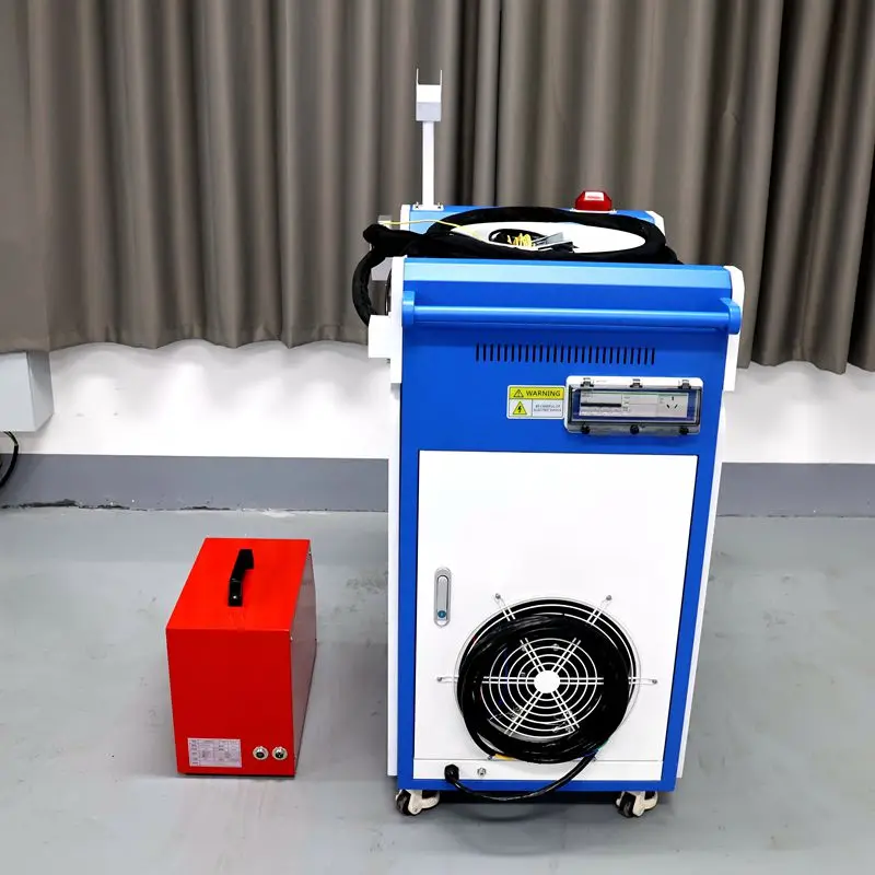 Ручной волоконный лазерный сварочный аппарат Razortek 1 кВт 5 2 резак очиститель 4 в