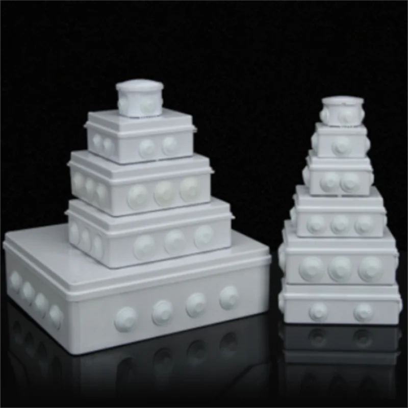 

Оптовая продажа, водонепроницаемая распределительная коробка из АБС-пластика IP65, наружная электрическая Соединительная коробка «сделай с...