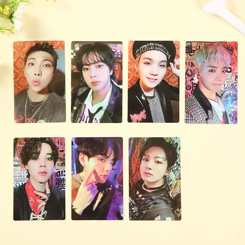 

KPOP Bangtan Boys 2022WEASON S поздравления Samecard Smallcard LOMOcard открытка K-POP JK V JIN RM новая Корейская группа спасибо открытка