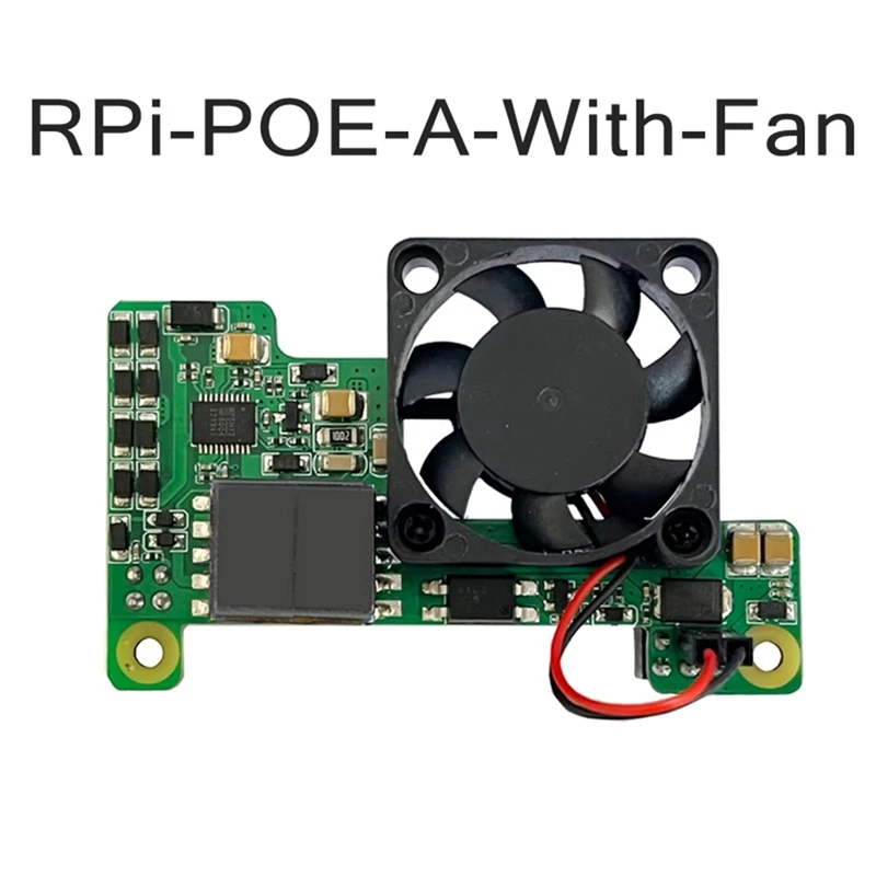 Для Raspberry Pi 3B +/4B Poe HAT модуль Power-Over-Ethernet плата расширения с охлаждающим