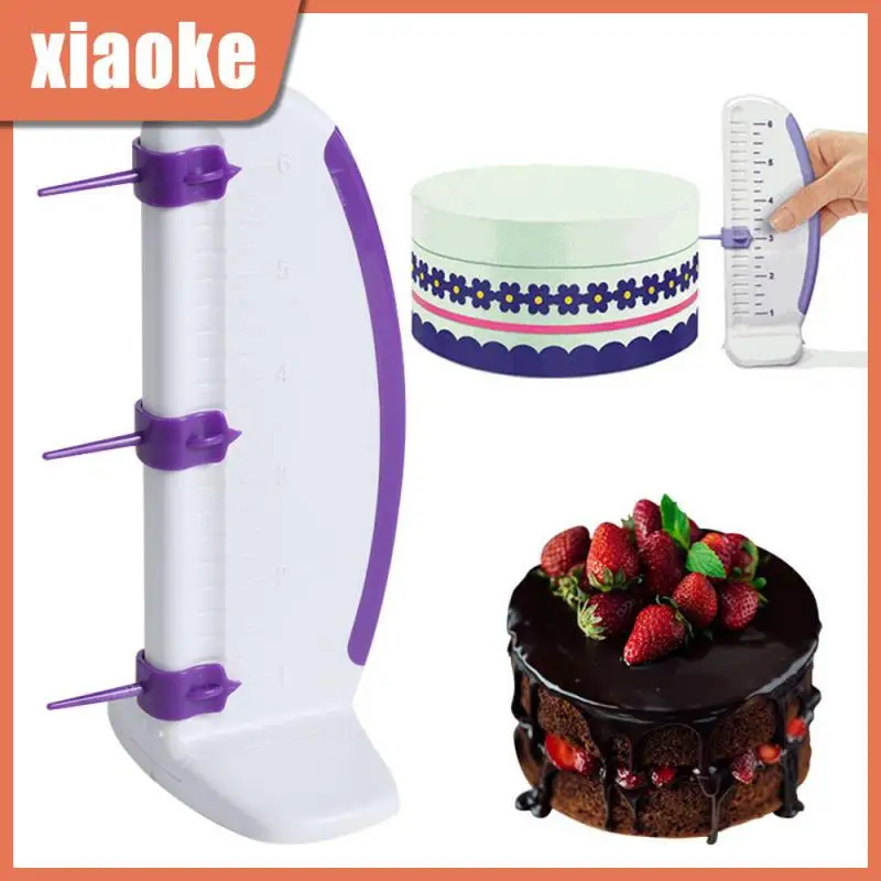 

Food Grade Plastic Cake Ruler Cake Marker Decorative Ruler Leveler Decorator Garland Border Baking Cake Decorating Tools TSLM1