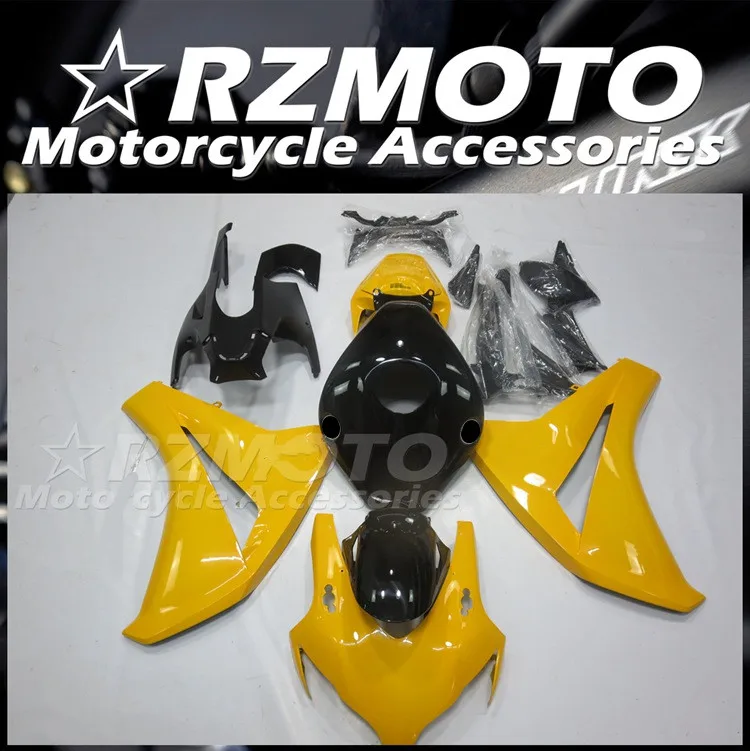 

4Gifts New ABS Full Fairings Kit Fit For HONDA CBR1000RR 2008 2009 2010 2011 08 09 10 11 Bodywork Set Custom Black Yellow