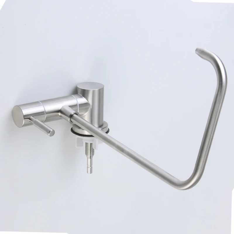 Кухонный смеситель из нержавеющей стали для питьевой воды складной