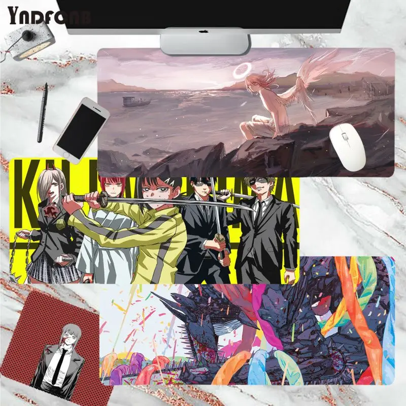

YNDFCNB Chainsaw Man Manga My Favorite Gamer Speed Mice Retail large Mousepad for Keyboards Mat Mousepad for boyfriend Gift
