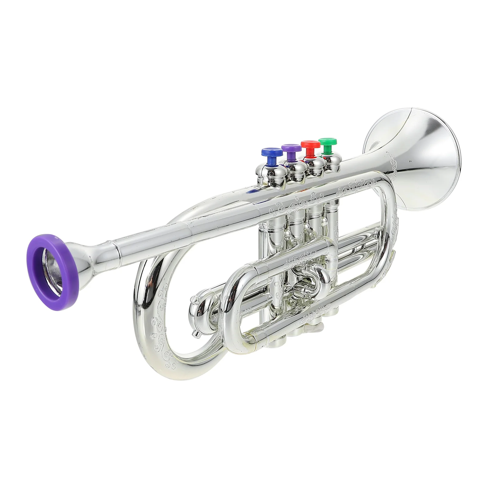 

Musical Trumpet Kidsinstruments Toysmodel Wind Instrument Horn Clarinet Simulationtoddler Props Metallicmini Delicate Saxophone