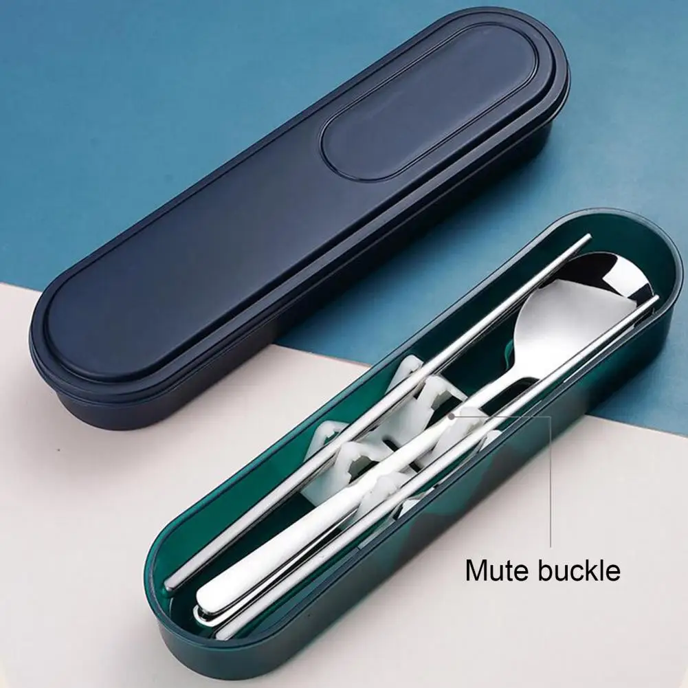 

Многоцветный 1 комплект надежная вилка-ложка из нержавеющей стали пищевые портативные столовые приборы износостойкие для путешествий