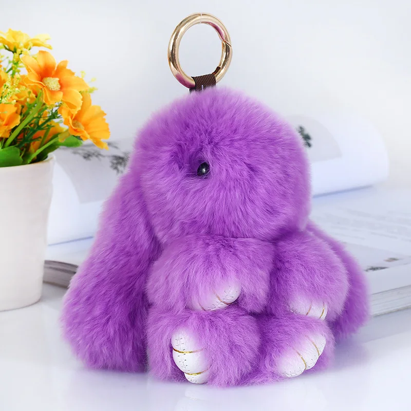 

Plush Bunny Pendant Install Dead Rabbit Jewelry Plush Toy Bag Accessories Keychain Pendant Bag Car Pendan stuffed animals