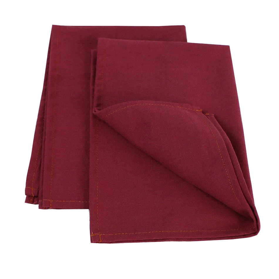

10pcs 30x45cm Serving Dinner Napkins Dish Cloth Restaurant Towel Natural Cotton Fabric Material Table Set for Kitchen Wedding