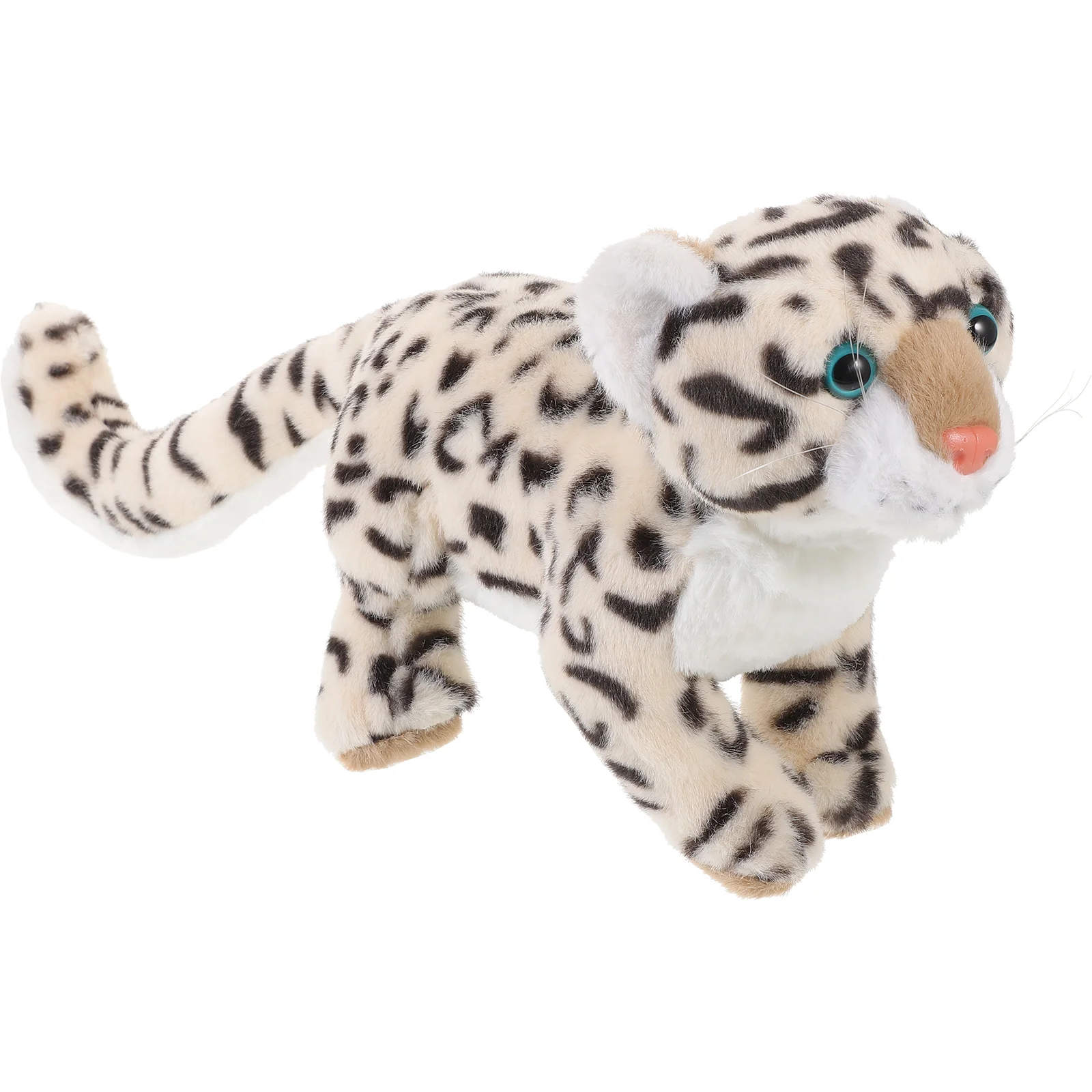 

Simulation Animal Toy Portable Stuffed Snow Leopard Girls Toys Plush Creative Small Ornament Adorable