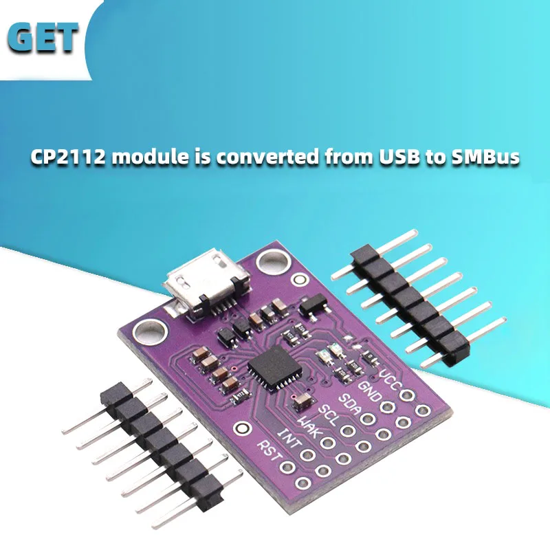 

Модуль CP2112 с USB на SMBus/I2C USB на модуль связи I2C CCS811 плата отладки