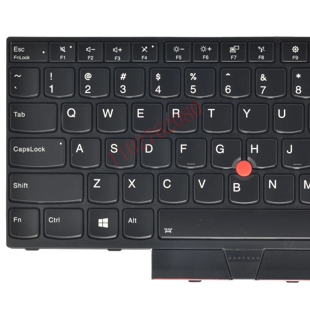 Фото Клавиатура для ноутбука Lenovo ThinkPad T570 T580 P51s P52s с американской раскладкой №2