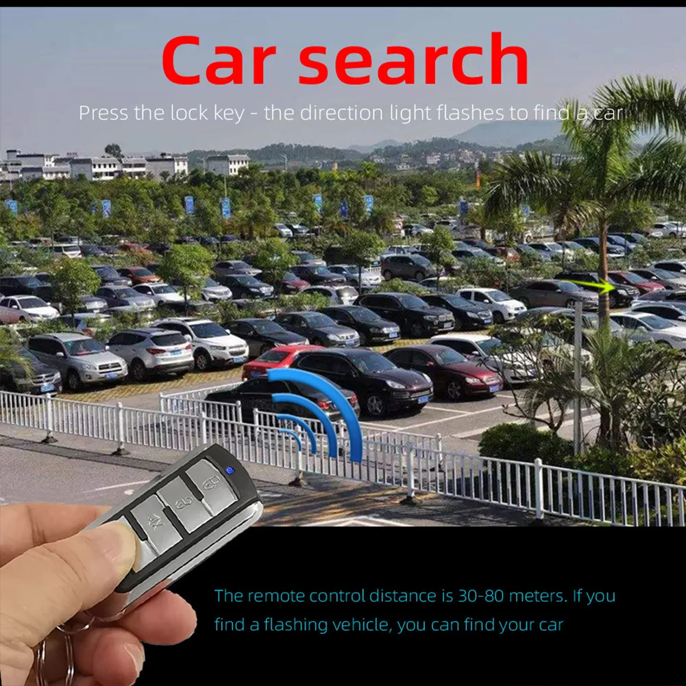 

Remote Central Kit Door Lock Keyless LED Locking Package Parts Remotely