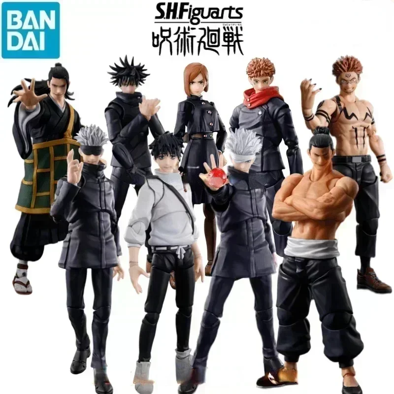 Bandai Original SHFiguarts SHF Jujutsu Kaisen Todo Aoi Satoru Gojo Itadori Yuji Fushiguro Megumi Ryomen Sukuna Аниме Фигурки