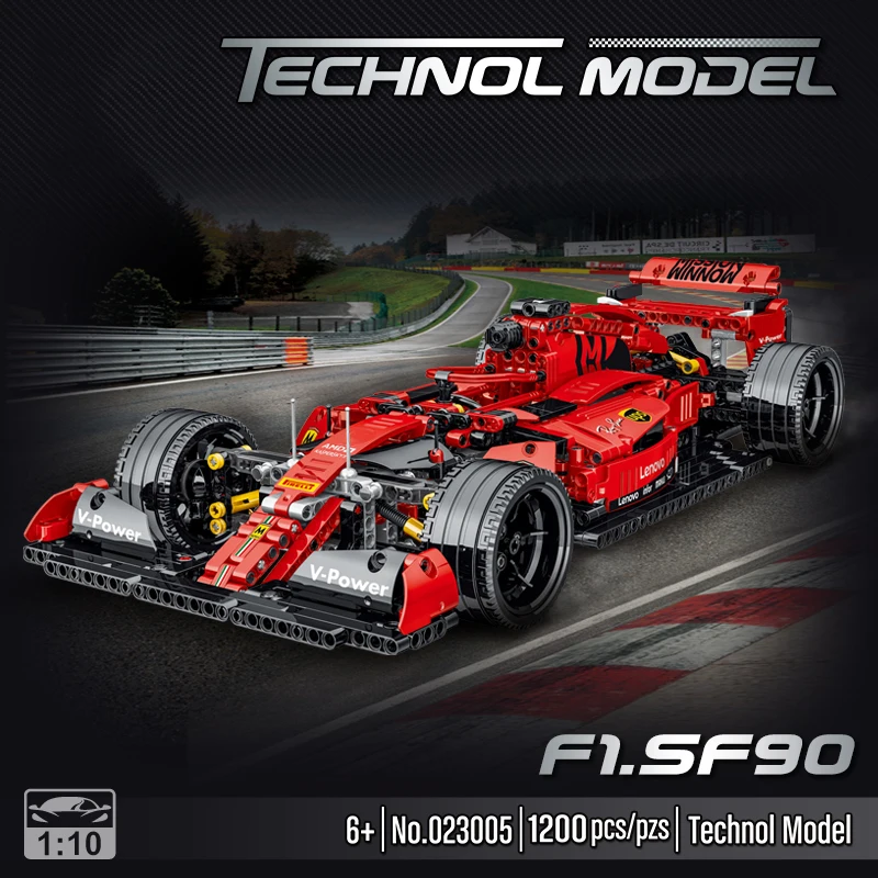 McLarens F1 Формула 1 Техническая Модель Набор Строительных Блоков Супер Спортивный