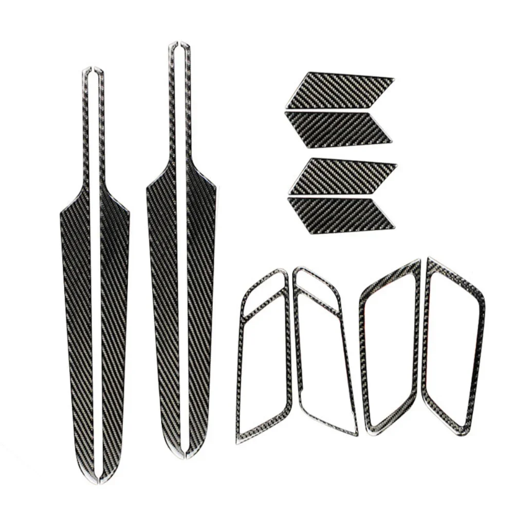 For Porsche Macan carbon fiber modification center console steering wheel door gear interior accessories decoration stickers