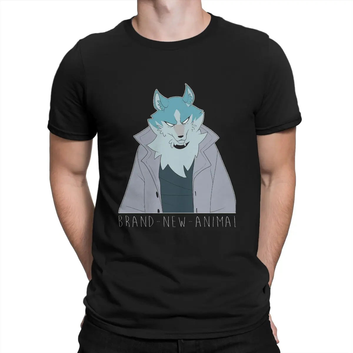 

Angry Shirou Special TShirt BNA BRAND NEW ANIMAL Anime Casual T Shirt Newest Stuff For Adult