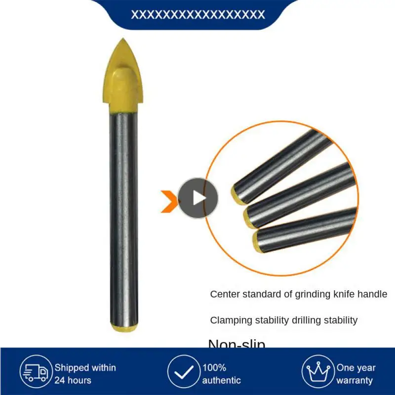 

Hardness Triangle Carbide Core Drills Glass Ceramic Tile Drill 6/8/10/12mm Hole Opener Triangle Drills Power Tool Multi-function