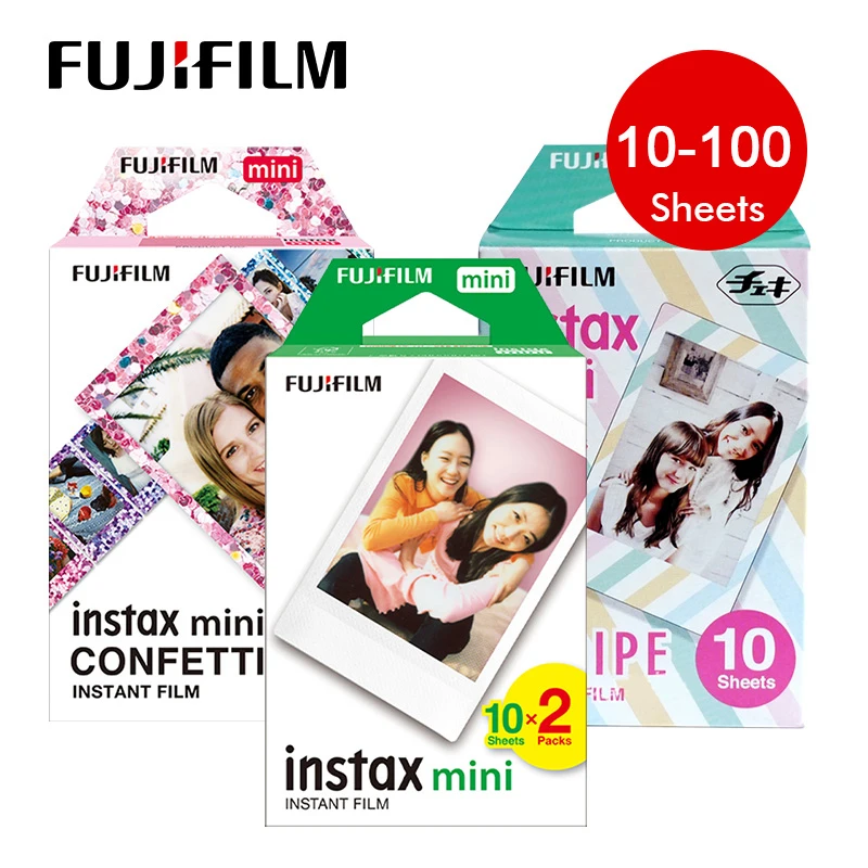 Пленка Fujifilm instax mini 11/12/8/9/40/link универсальная 3-дюймовая фотокамера Fuji мгновенная