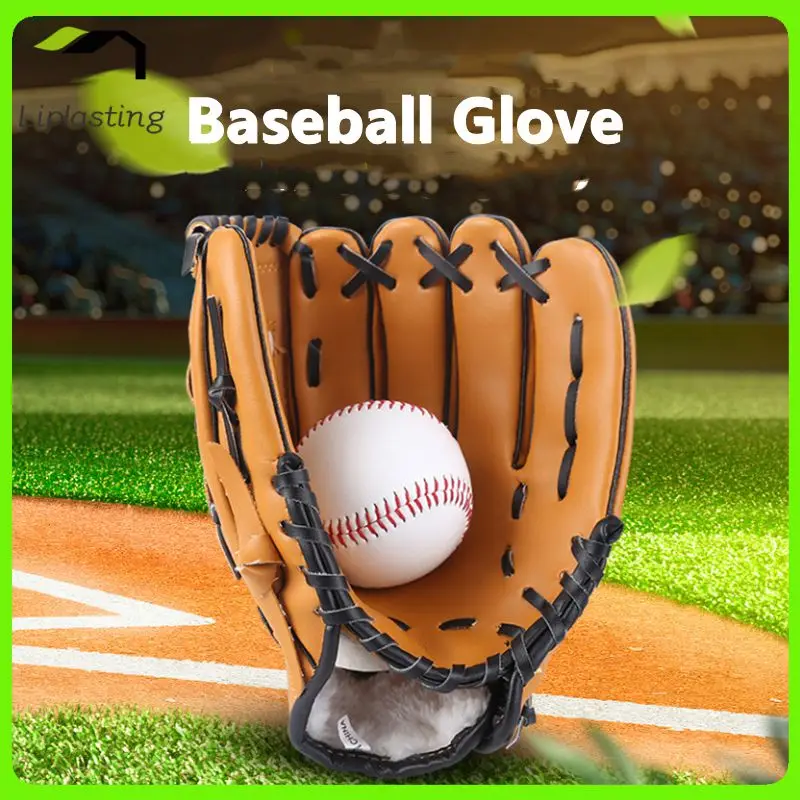 

Outdoor Sport Baseball Glove Softball Practice Baseball Glove Practice Equipment Batting Gloves For Adult Man Woman Training