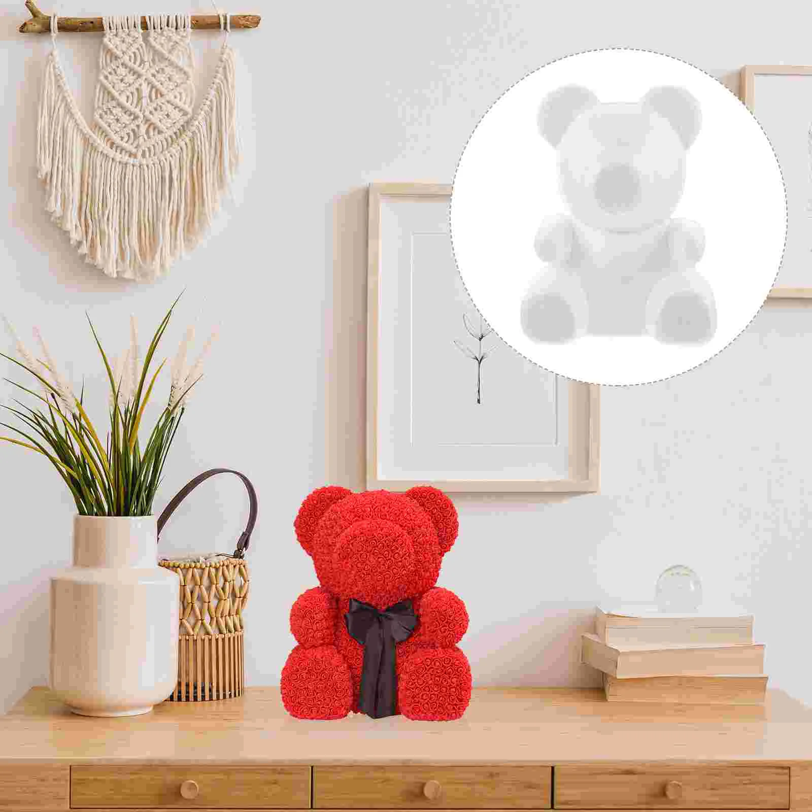 

Foamstyrofoam Polystyrene Shapediy Craft Mould Shapes White Christmasfloral Rose Crafts Flower Bears Animals Modelling Flowers