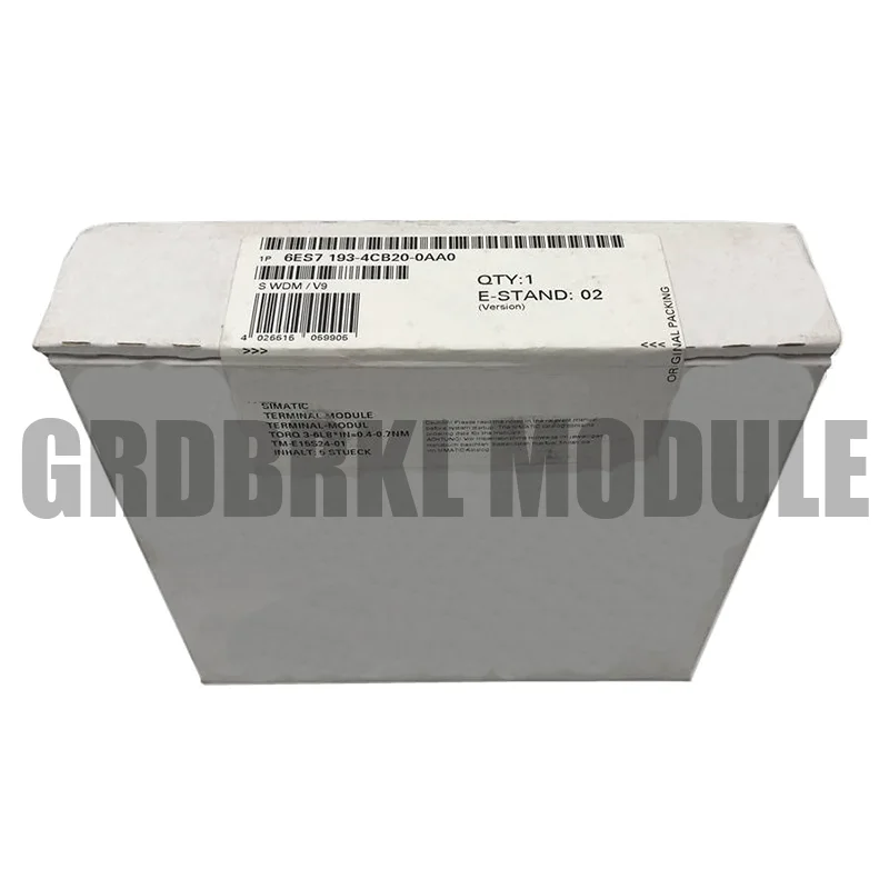 Совершенно новый оригинальный 6ES7193-4CB20-0AA0 6ES 7193-4CB20-0AA0