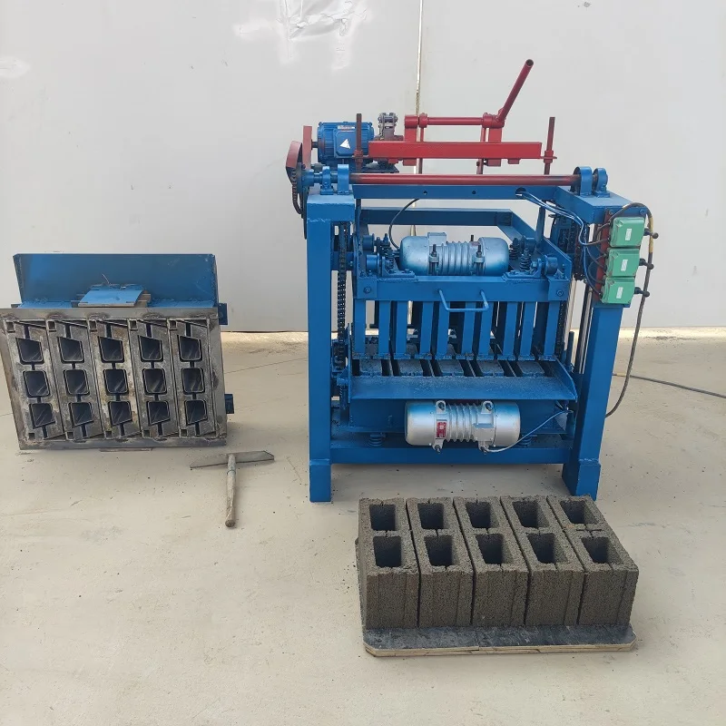 

YG4-35A Cement Concrete Brick Block Machine Mobile Manual Fly Ash Paver Scale