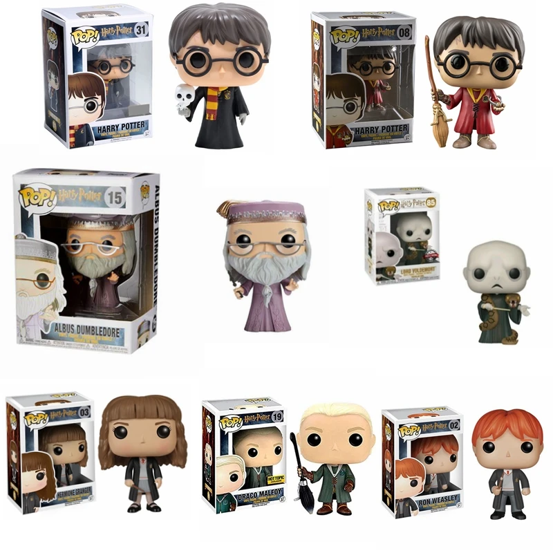 Коллекционная фигурка коллекционная Rock-bottom Price Funko Pop Harry Potters Ron # 02 03 04 15. 19 31volmort