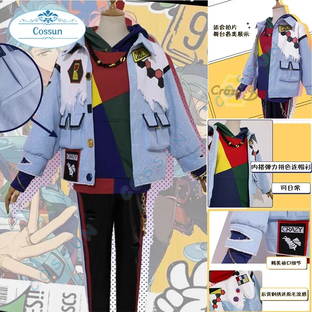 Игровой ансамбль Stars Crazy: B Amagi Rinne/Shiina Niki/Oukawa Kohaku/HiMERU Косплей Костюм Хэллоуин наряды
