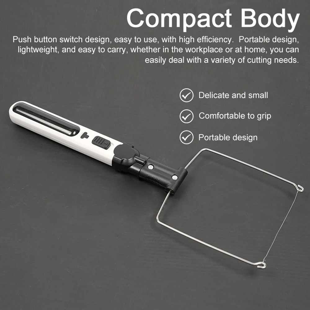 Беспроводной пенопластовый резак с горячей проволокой набор инструментов для