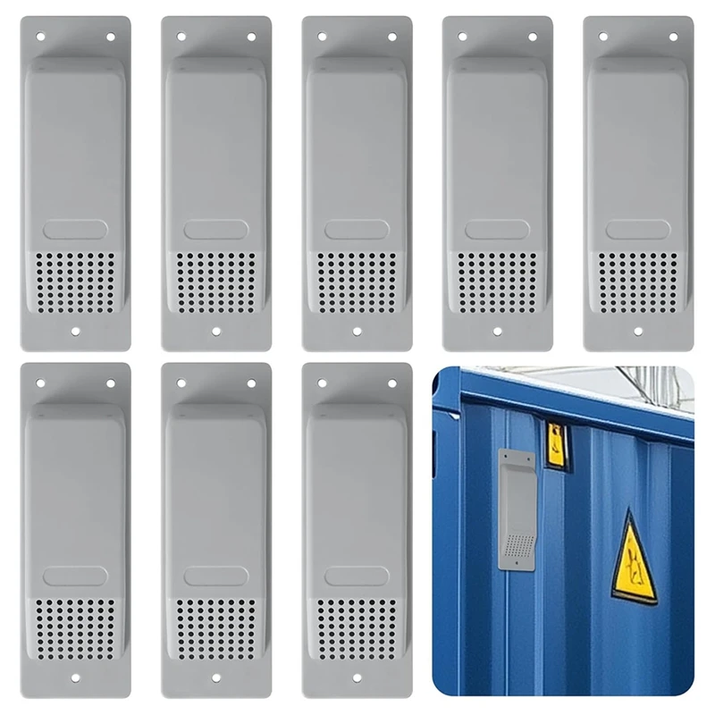 8 PCS Shipping Container Vent For Reducing The Heat And Humidity Of Cargo Containers Lateral Flow Ventilation