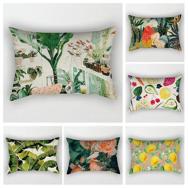 

Скандинавский осенний домашний декор 30*50, чехол для диванной подушки, чехол для дивана, чехол для дивана, 30x50 см, 40x60 40*60, бохо, винтажная манда...