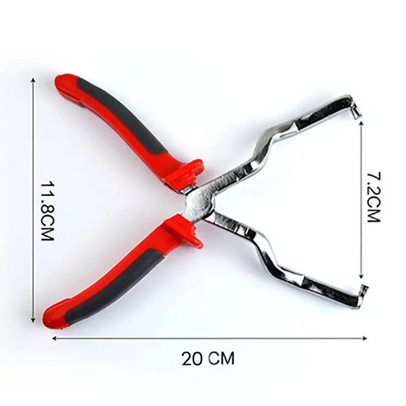 

Car Fuel Line Removal Pliers Petrol Pipe Hose Release Steel Hand Tool Fuel Filter Connector Disassembly Urea Tube Disconnect