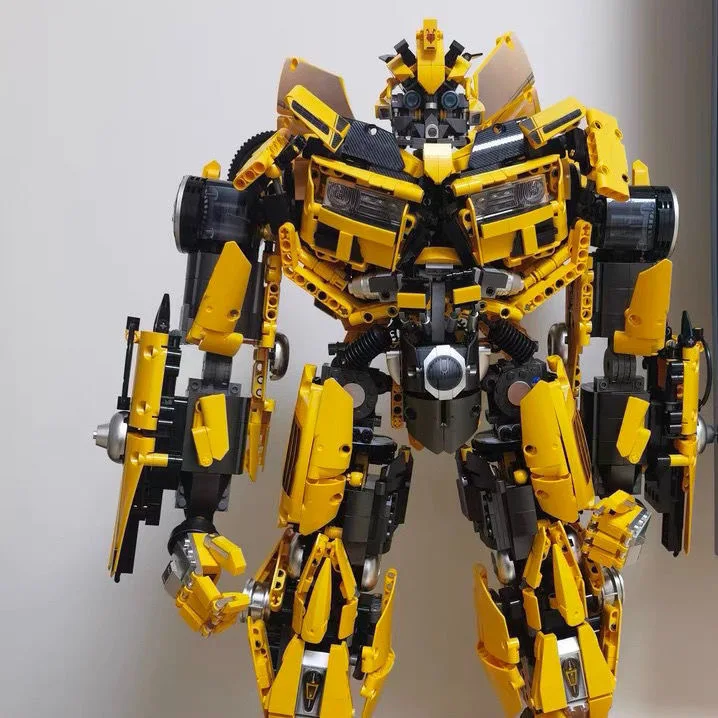 V5007 Creative Expert Ideas Transformation Dj Rambo Man Autobot Moc Bricks Техническая модель Строительные блоки