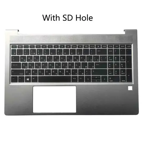 Клавиатура OPQRS для HP Probook 455 G8 450 G8 черная